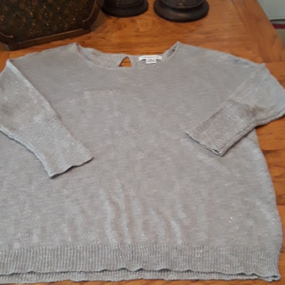 8 for $20 Liz Claiborne Medium Grey Sweater